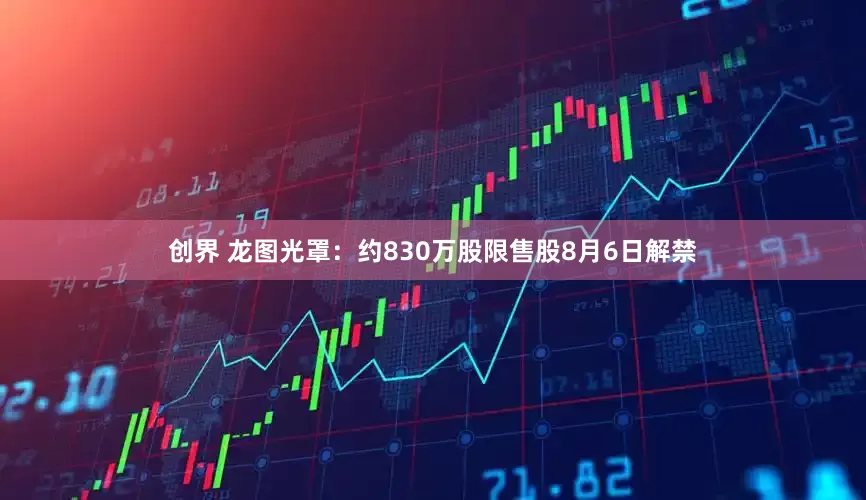 创界 龙图光罩：约830万股限售股8月6日解禁