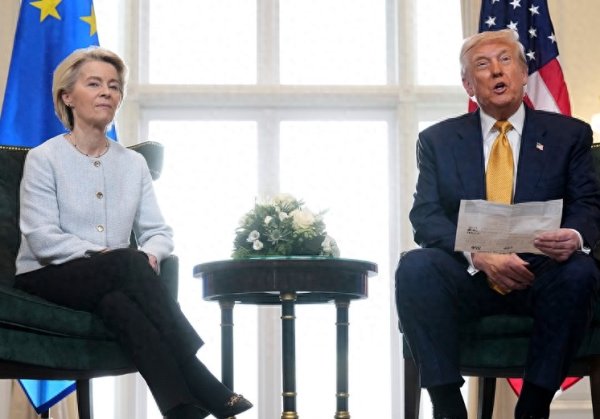 苏州恒泰配资 特朗普逼欧盟对华下手, 加征100%关税